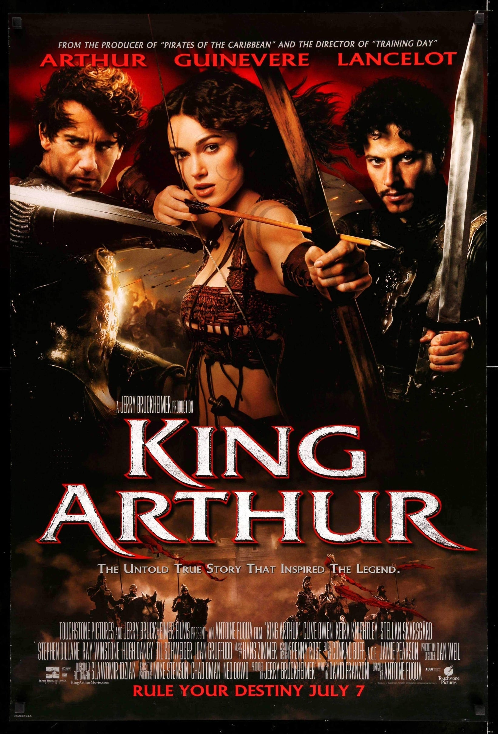 King Arthur (2004) Original OneSheet Movie Poster Original Film Art