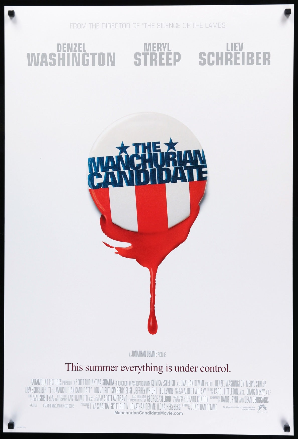 movie the manchurian candidate 2004