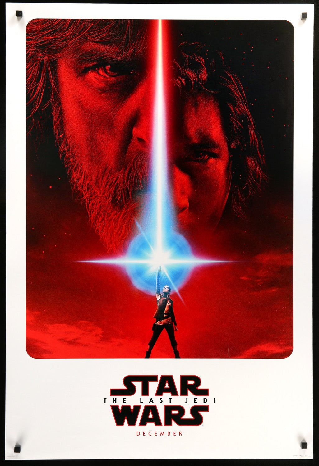 Star Wars: The Last Jedi Original One-Sheet Movie Poster Original - Vintage Movie Posters