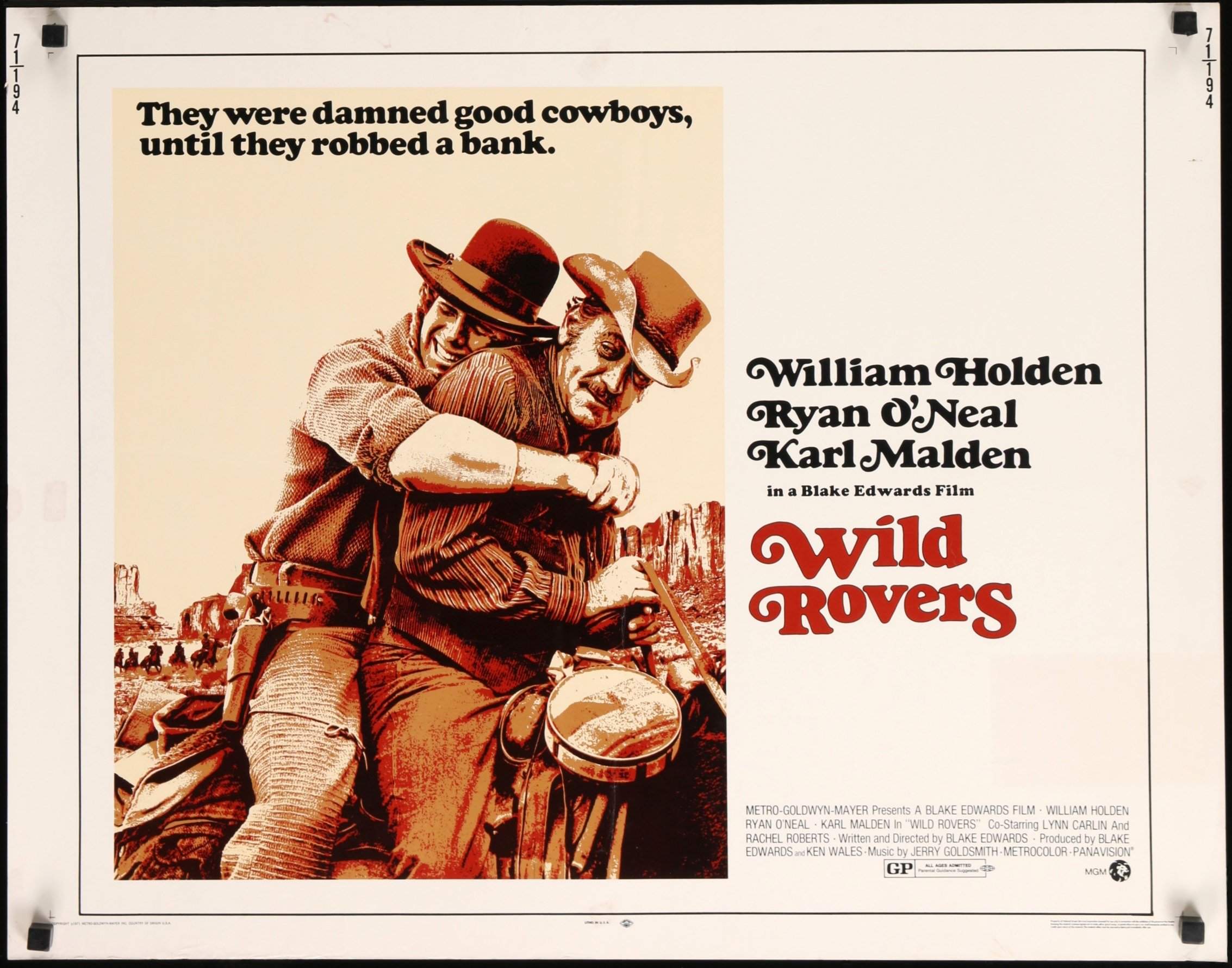 دانلود زیرنویس فیلم Wild Rovers 1971 – زيرنويس آبي