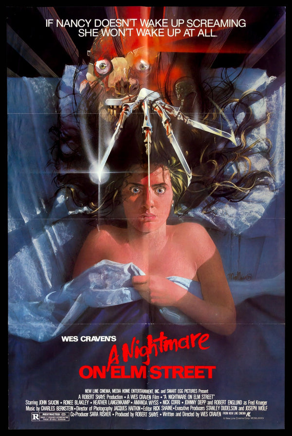 A Nightmare on Elm Street (1984) Original One-Sheet Movie Poster - Original  Film Art - Vintage Movie Posters