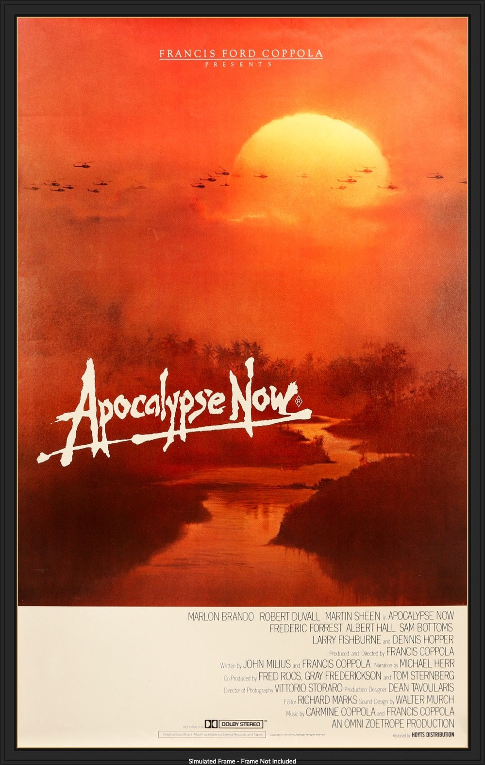 Apocalypse Now (1979) Original Australian One-Sheet Movie Poster - Original  Film Art - Vintage Movie Posters