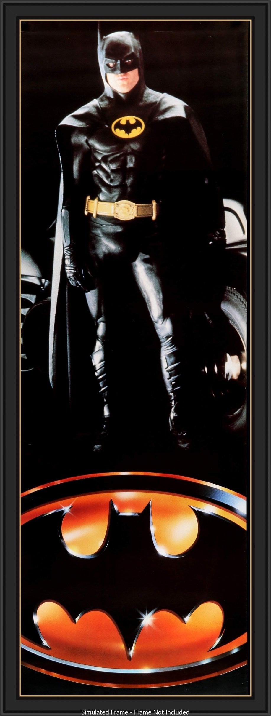 Batman (1989) Original Door Panel Movie Poster - Original Film Art -  Vintage Movie Posters