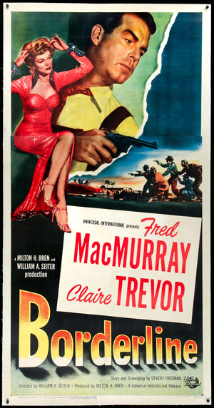 Borderline (1950) Original Three-Sheet Movie Poster - Original Film Art ...