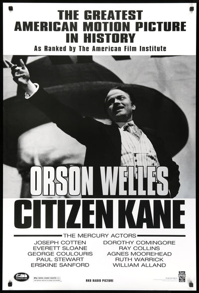 Citizen Kane (1941) Original R1998 One Sheet Movie Poster Original