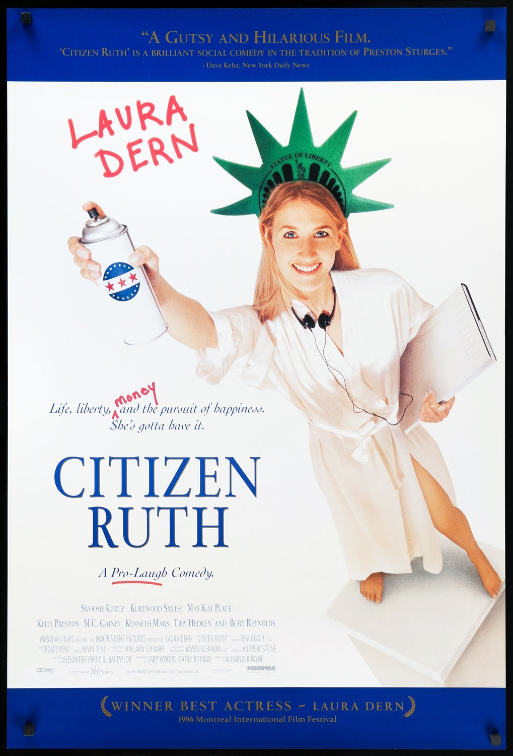 Citizen Ruth (1996) Original One-Sheet Movie Poster - Original Film Art -  Vintage Movie Posters