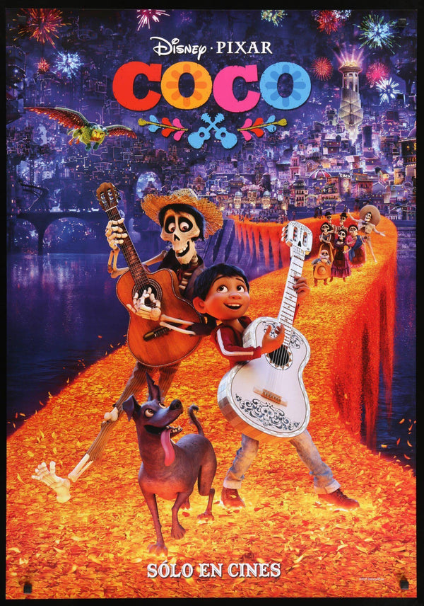 Download Coco Movie Poster Landscape Background