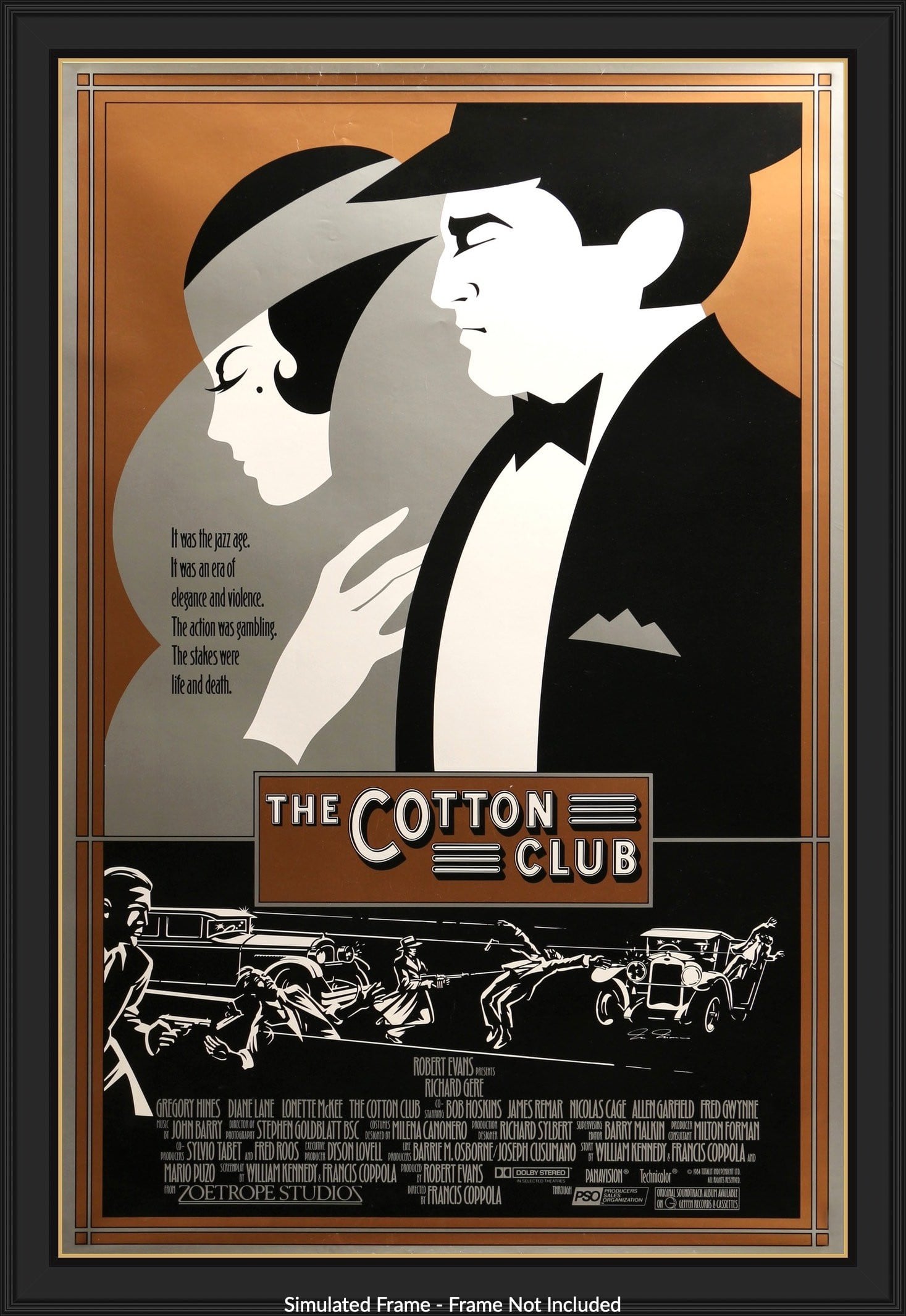 Cotton Club (1984) Original One-Sheet Movie Poster - Original Film Art -  Vintage Movie Posters