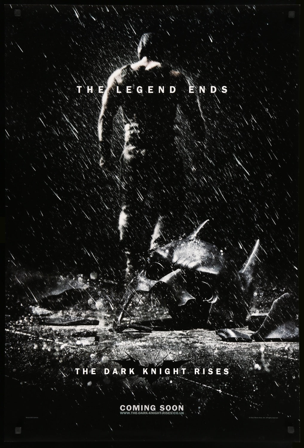 The Dark Knight Rises (2012) Original English One Sheet Movie Poster ...