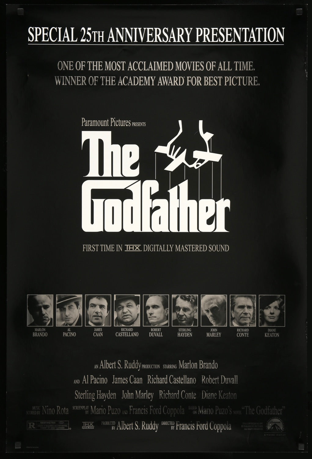 godfather 1 movie poster