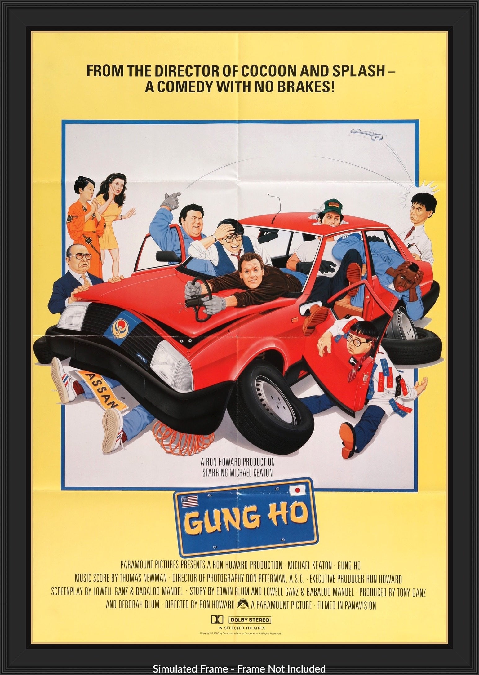 Gung Ho (1986) Original One-Sheet Movie Poster - Original ...
