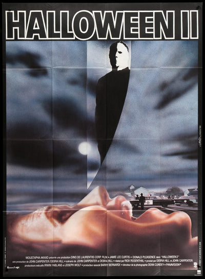 Halloween II (1981) Original French Grande Movie Poster - Original Film ...