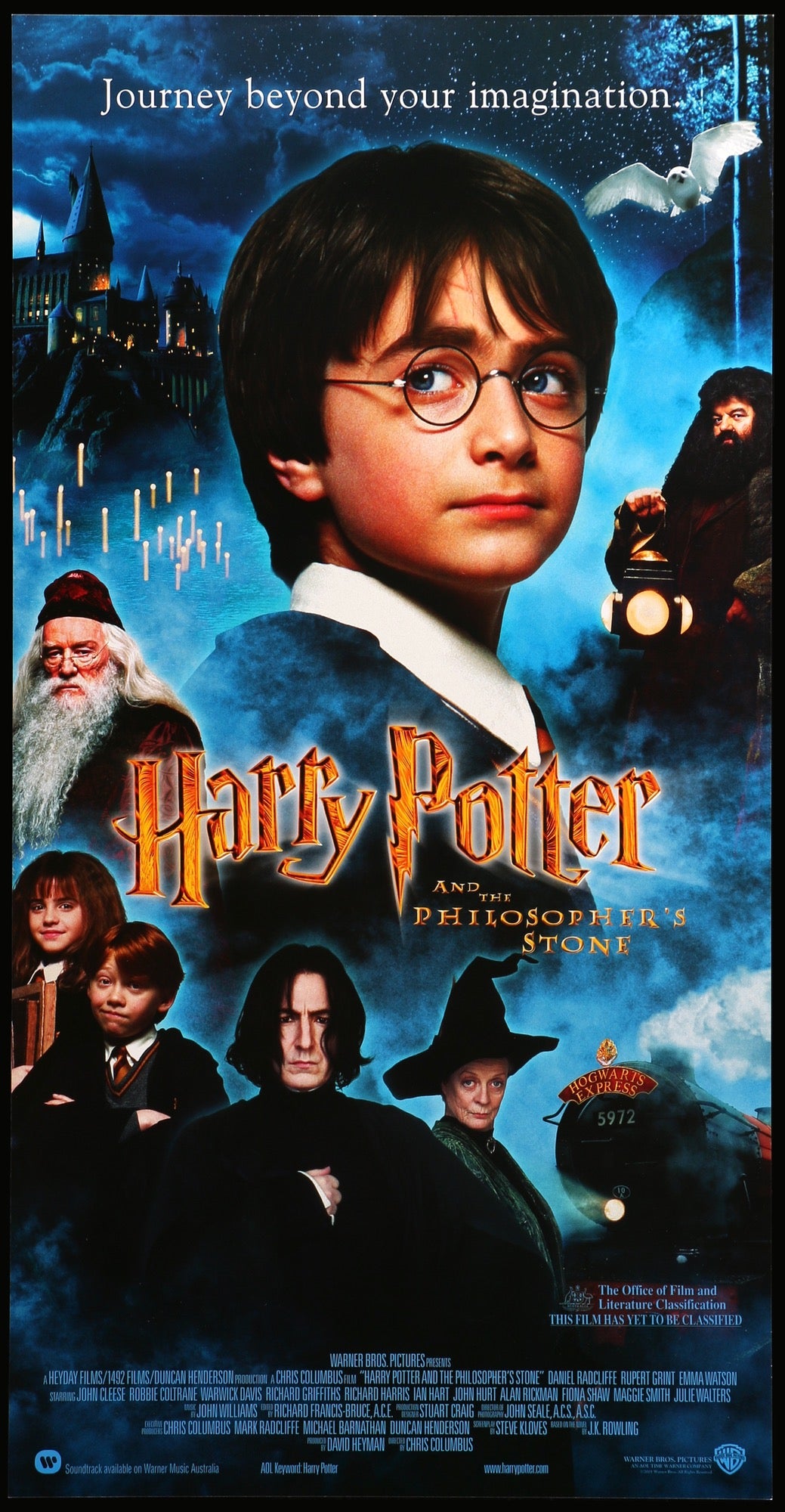 HARRY POTTER AND THE PHILOSOPHER'S STONE, Original Daniel Radcliffe