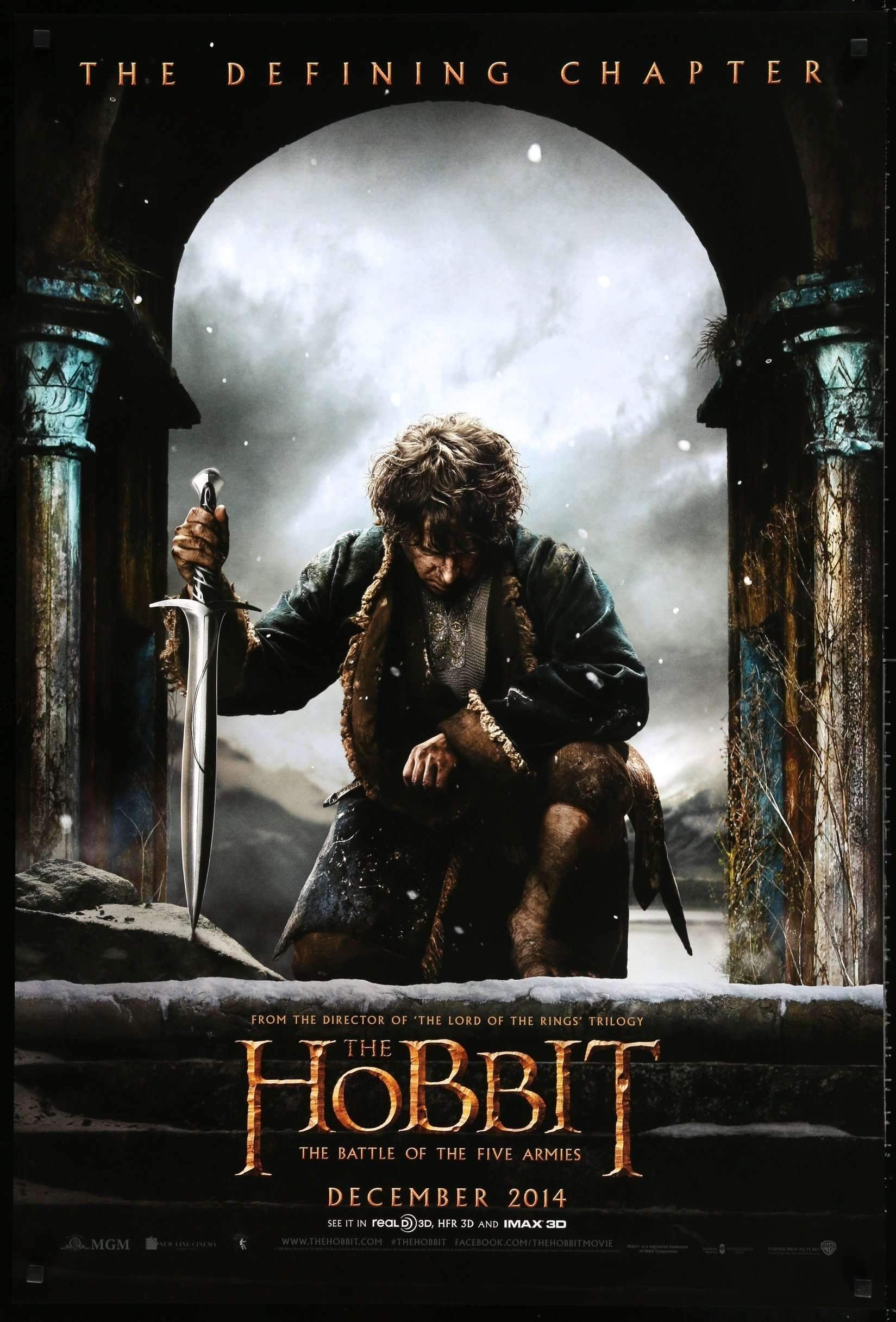 Hobbit: The Battle of the Five Armies (2014) Original One-Sheet ...