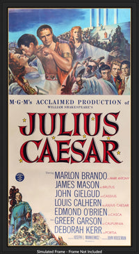 Julius Caesar (1953) Original Three Sheet Movie Poster - Original Film ...