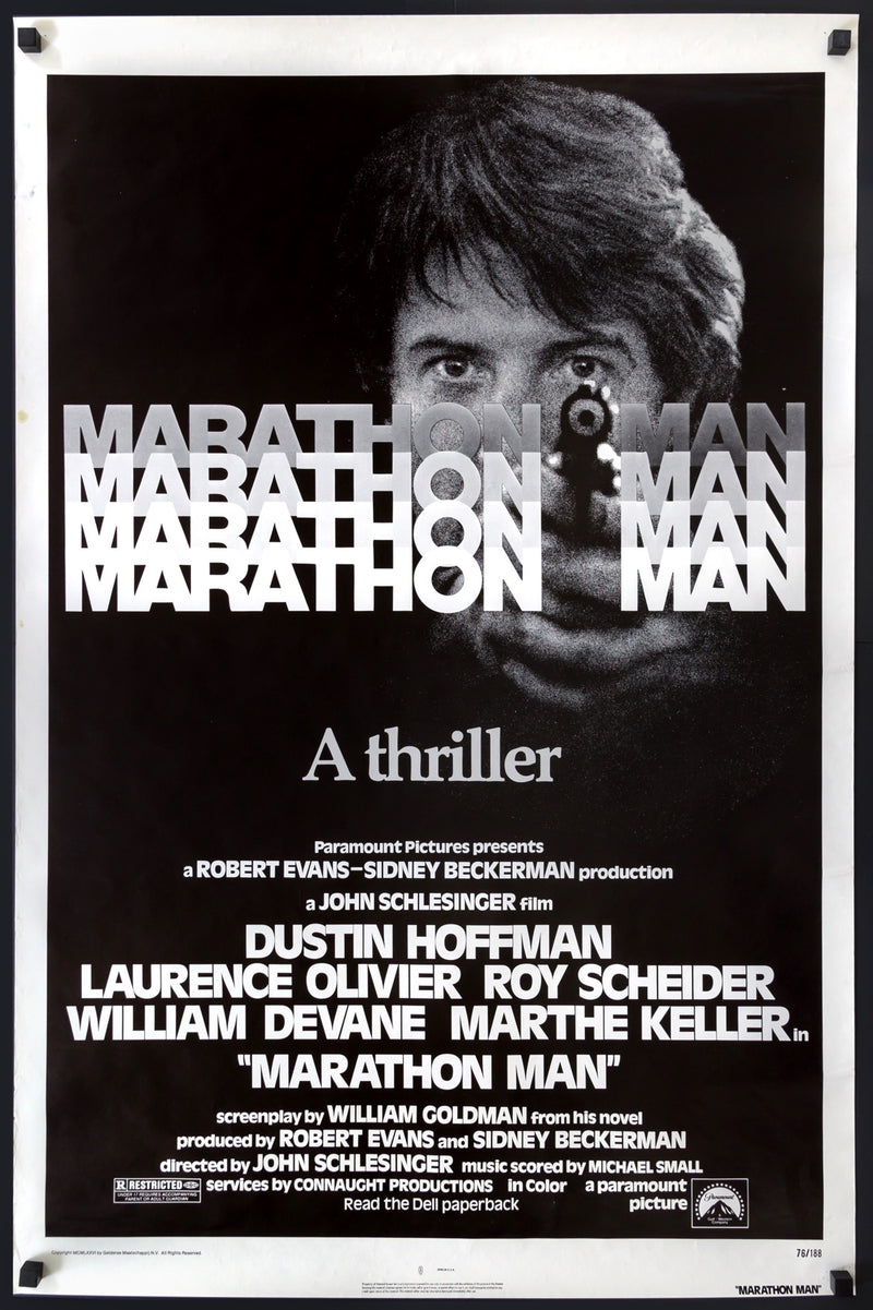 Marathon Man (1976) Original One-Sheet Movie Poster - Original Film Art ...