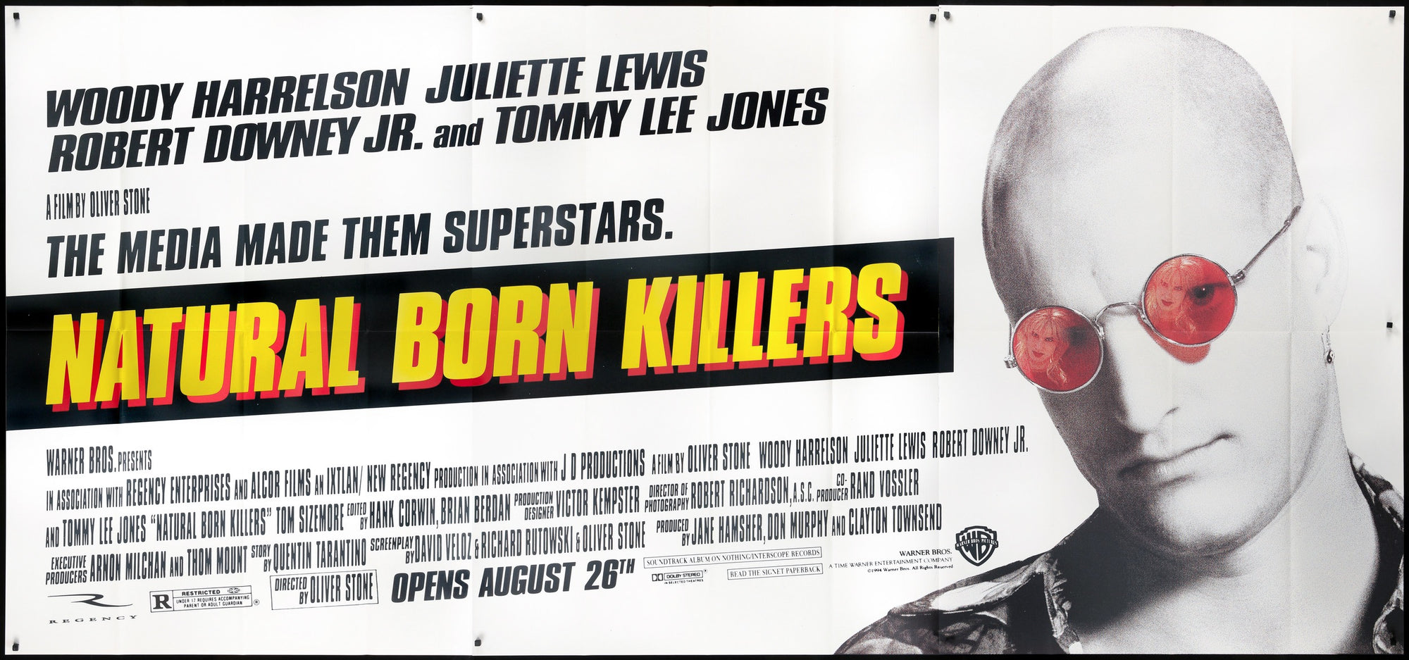 Natural Born Killers 1994 Original Eight Sheet Movie Poster   Natural Born Killers 1994 8 Sheet Original Film Art 2000x 