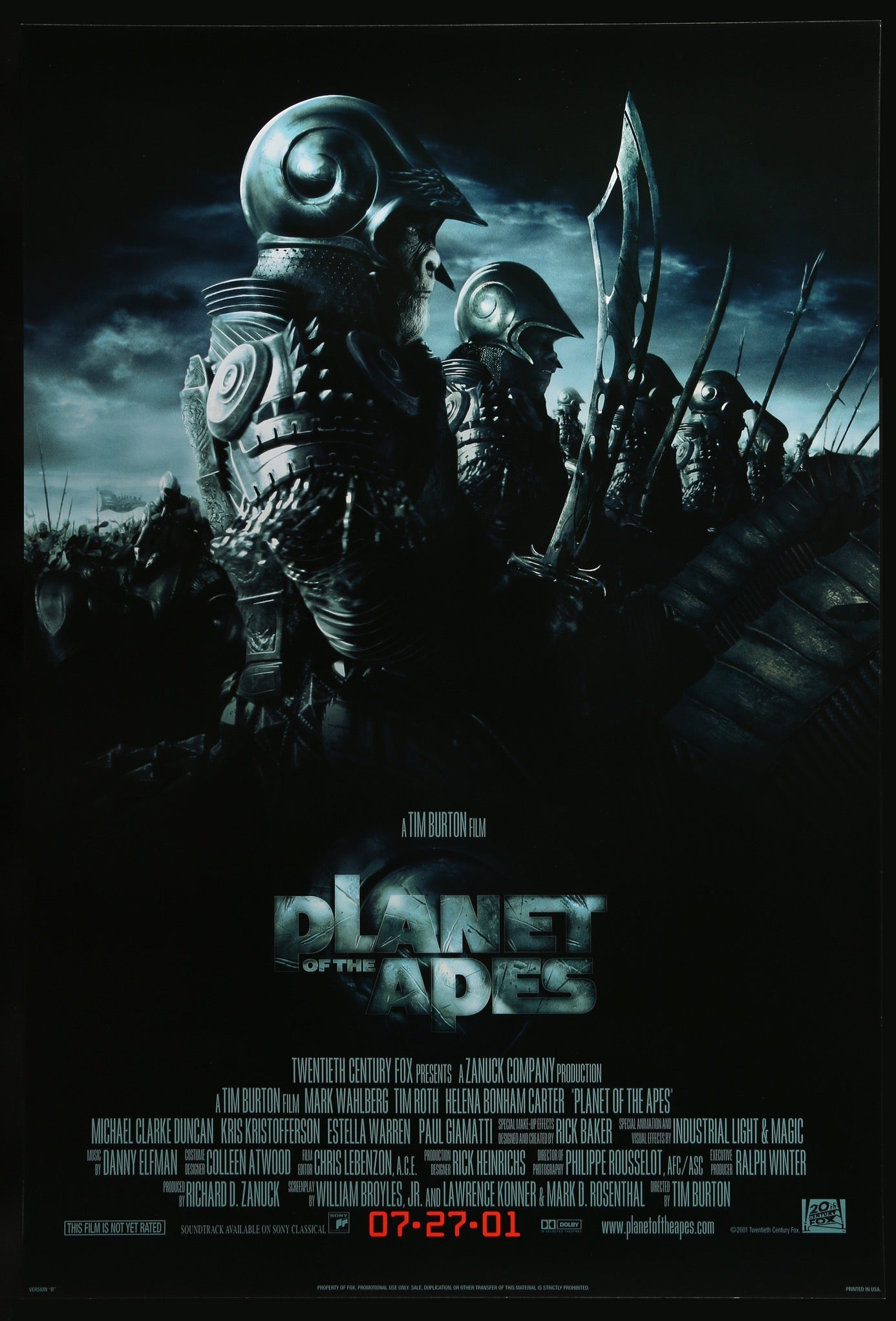 2001 Planet Of The Apes