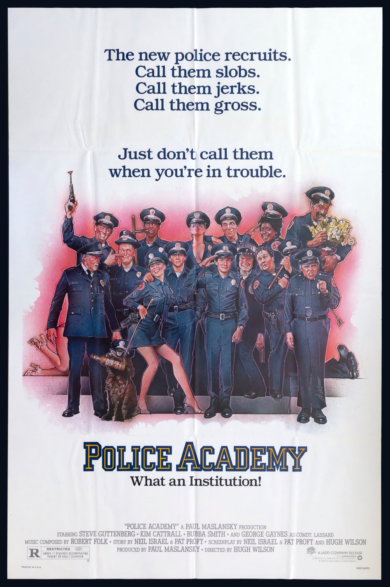 Police Academy (1984) Original One-Sheet Movie Poster ...