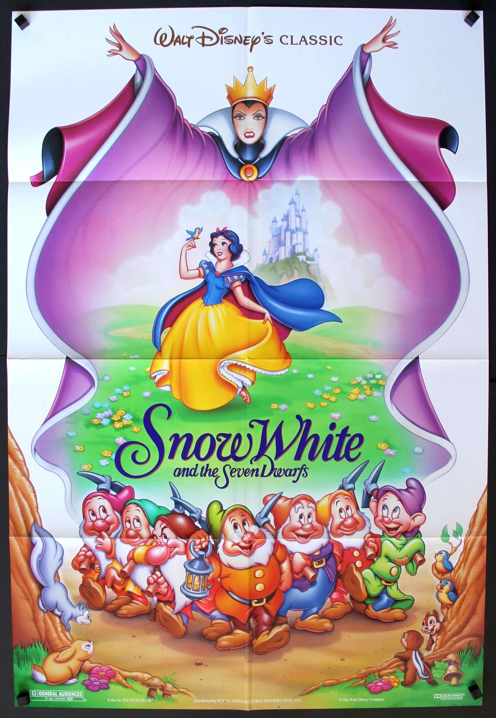 Snow White And The Seven Dwarfs Film Poster 