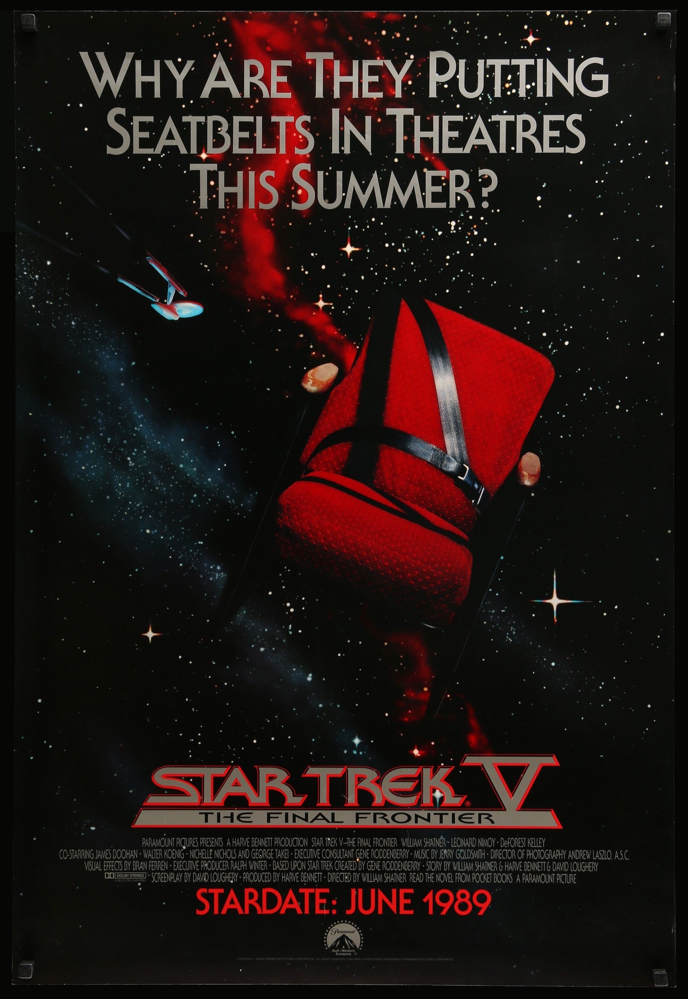 1989 Star Trek V: The Final Frontier