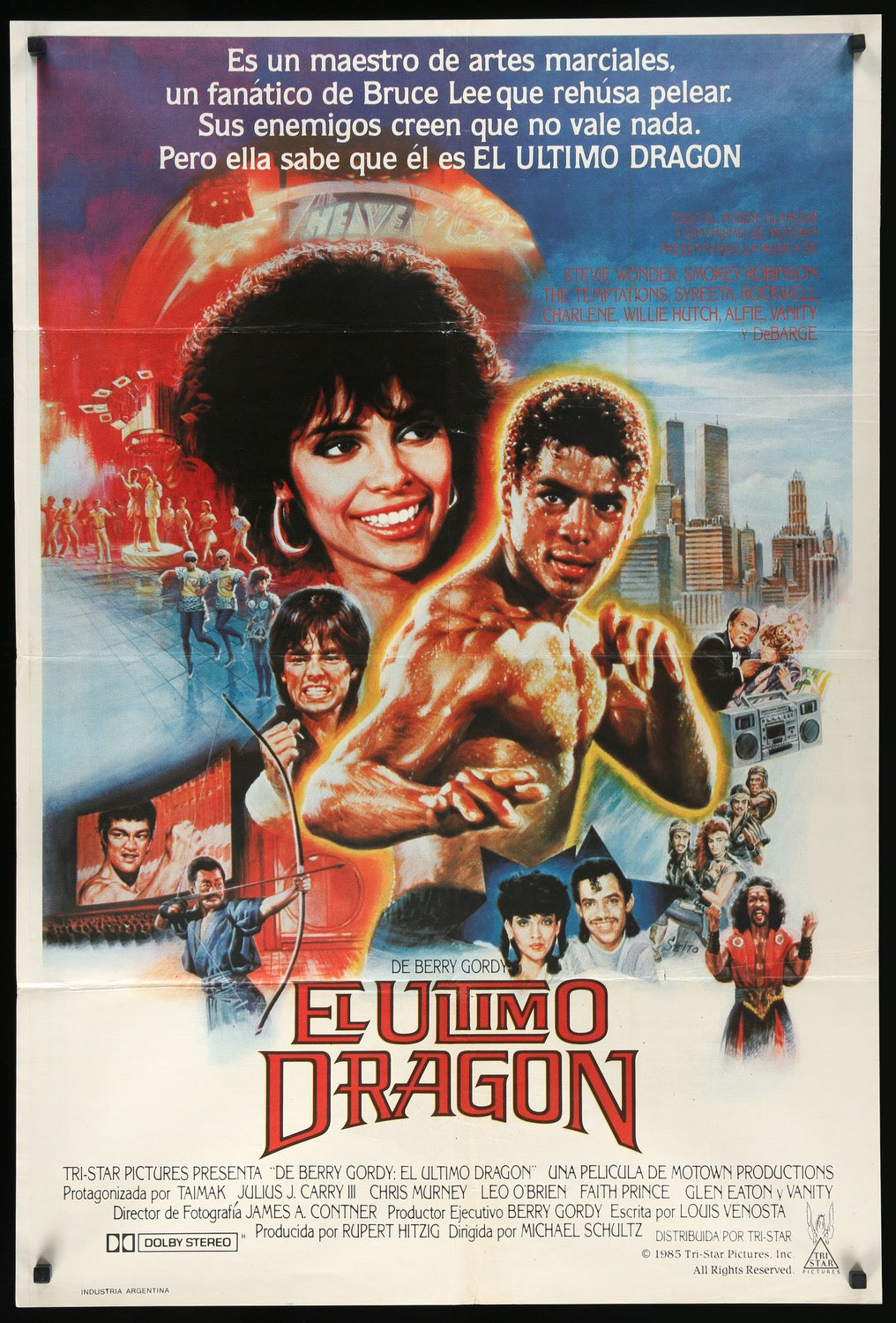 the last dragon movie poster