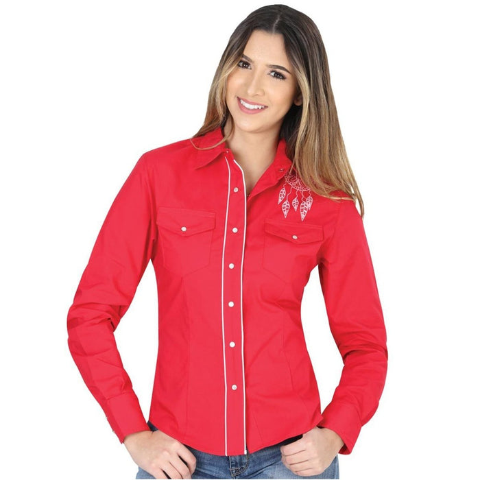Camisa Vaquera para Mujer GEN-40479 CaballoBronco.com