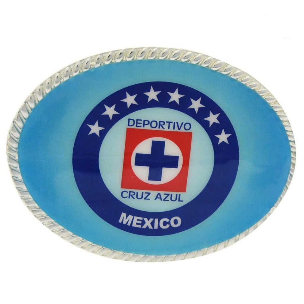 Hebilla Vaquera con Logo del Cruz Azul de Alpaca Fina IMP-20287 —  CaballoBronco.com