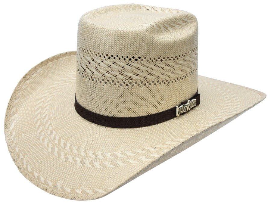 Sombrero Cuernos Chuecos Horma Vakera Bicolor 3 Randas CaballoBronco.com