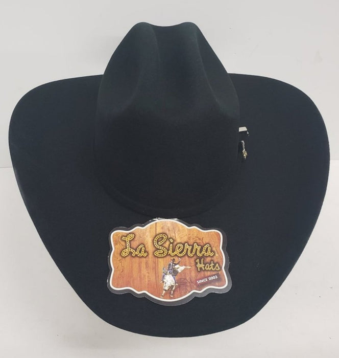o Sombrero Vaquero 100X Horma Rupper Color Negro La Sierra — CaballoBronco.com