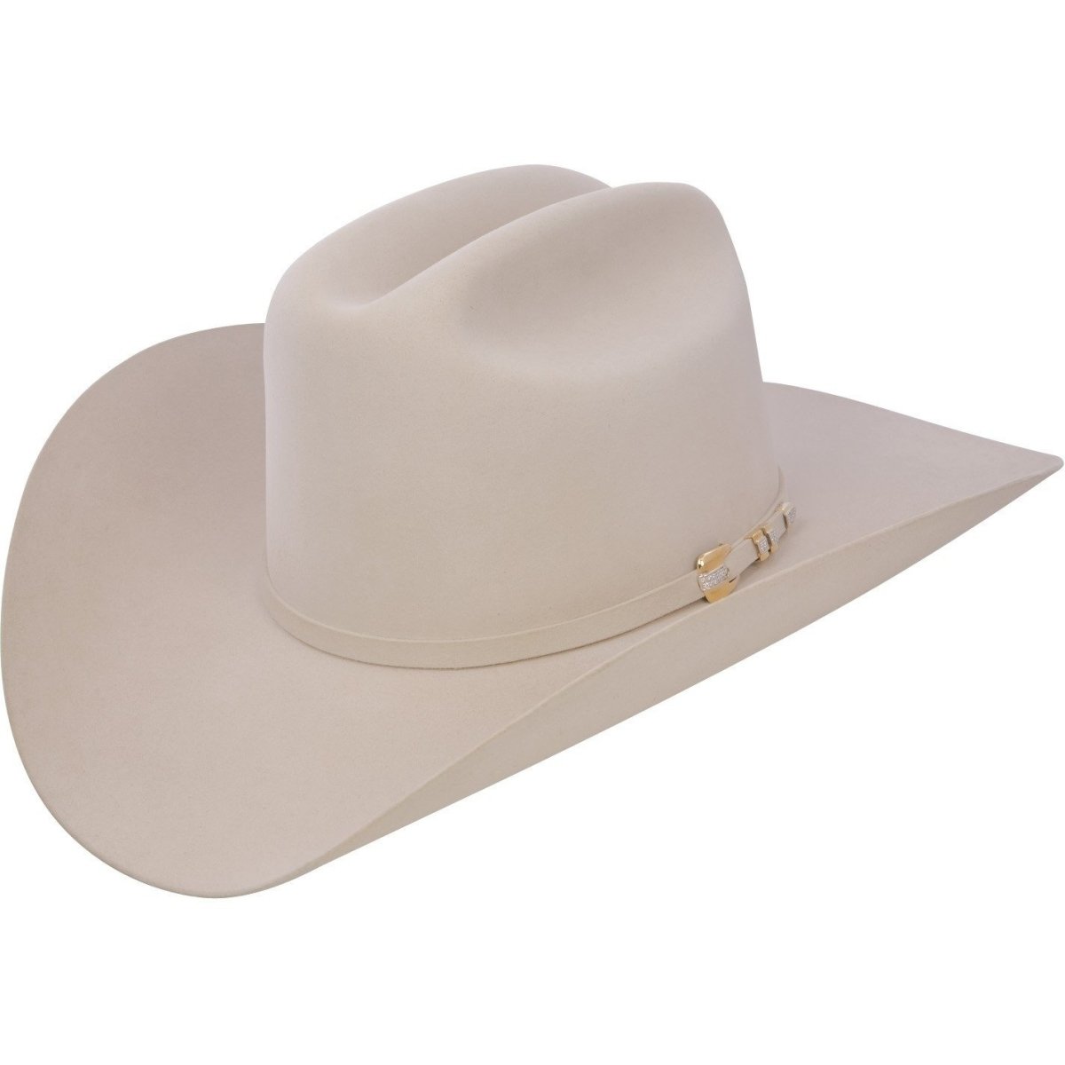 Texana - Sombrero Vaquero Stetson Diamante 1000X Chinchilla Plateado —