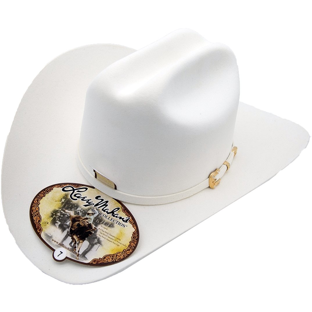 Texana-Sombrero Imperial Larry Mahan LMahan-30X-OpulentoWhite CaballoBronco.com