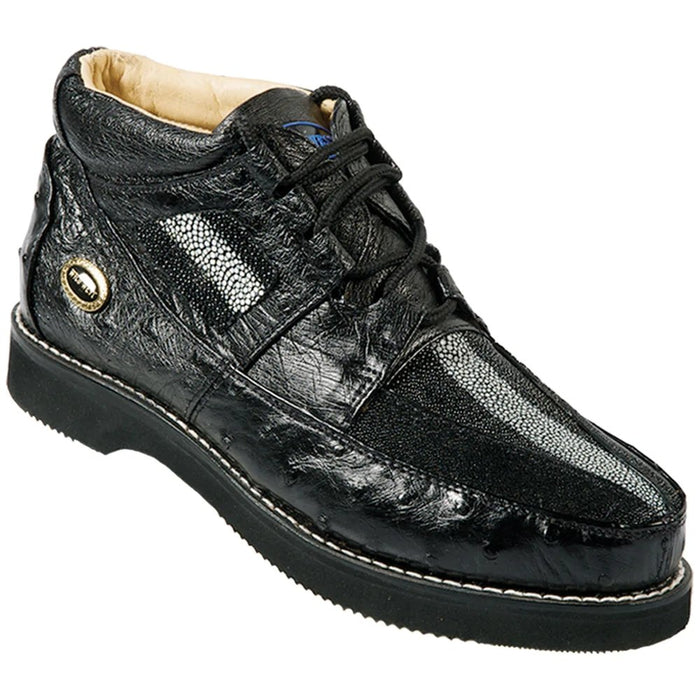 Zapatos Casuales de Mantarraya y Original Color Negro CaballoBronco.com