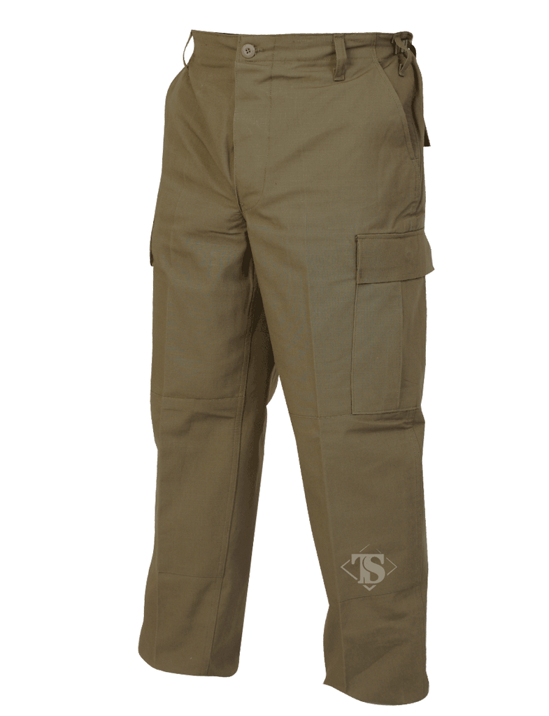 TRU-SPEC COTTON RIPSTOP CLASSIC BDU PANTS OD XS REGULAR – T-Box Tactical