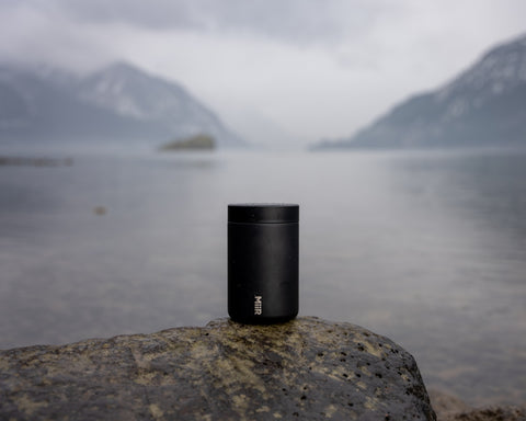 MiiR Coffee Canister at Lake