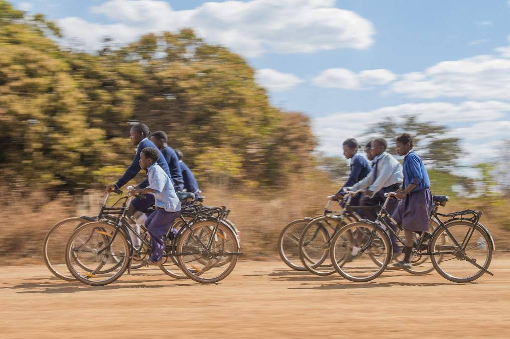 Our giving project in Zambia with World Bicycle Relief