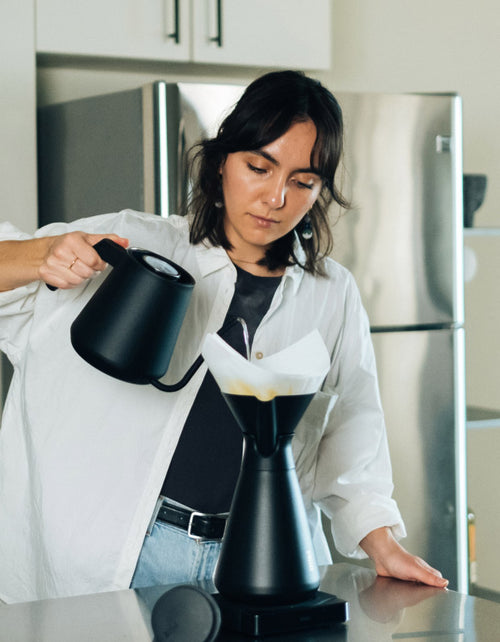 Making coffee with the MiiR New Standard Carafe