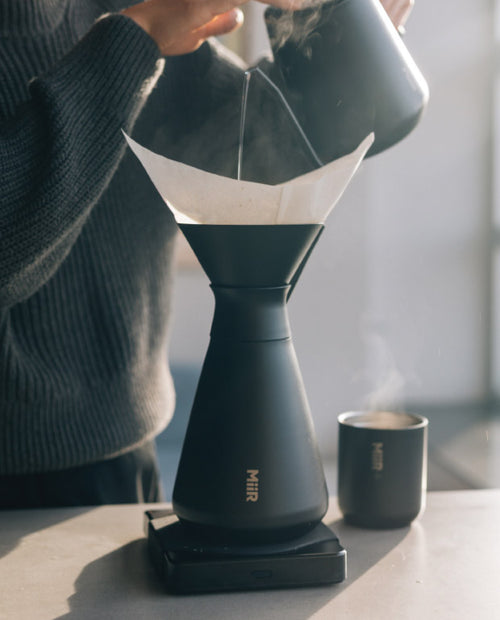 Making coffee with the MiiR New Standard Carafe