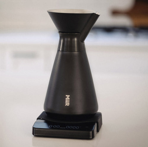 Making coffee with the MiiR New Standard Carafe