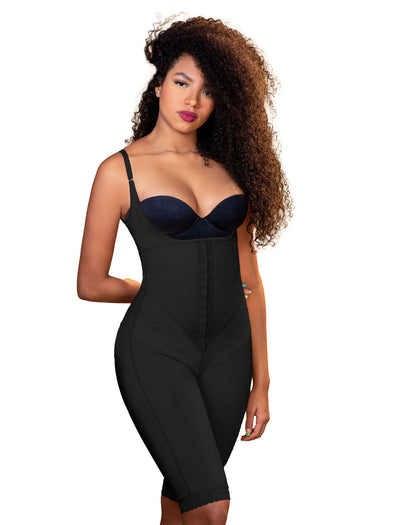 ShapEager Braless Shapewear Faja Girdle Invisible Brief Body Shaper Black  at  Women's Clothing store