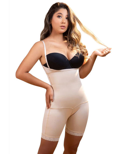 Vedette Shapewear 138 Lillian High-Back Underbust Body Shaper 138 Nude  Small at  Women's Clothing store: Shapewear Bodysuits