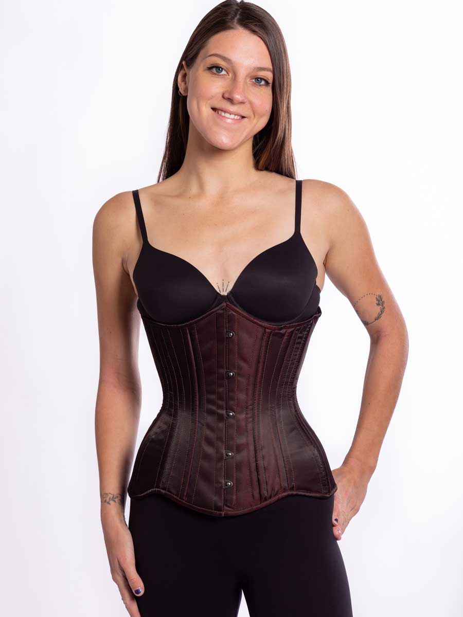 Steel Boned Drag Queen Corsets  Orchard Corset – Tagged Fabric_leather