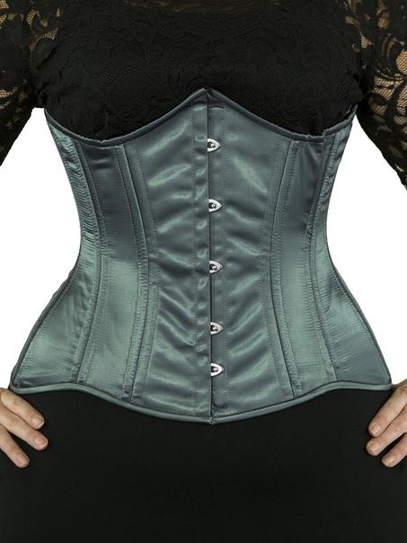 Gray corset