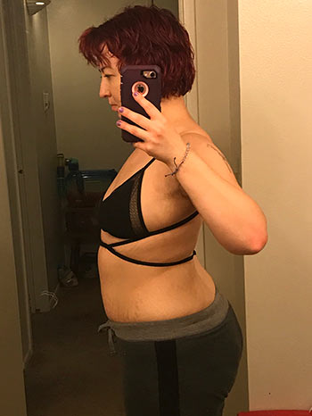 ALTER EGO CLOTHING - Waist training results after 1 month using
