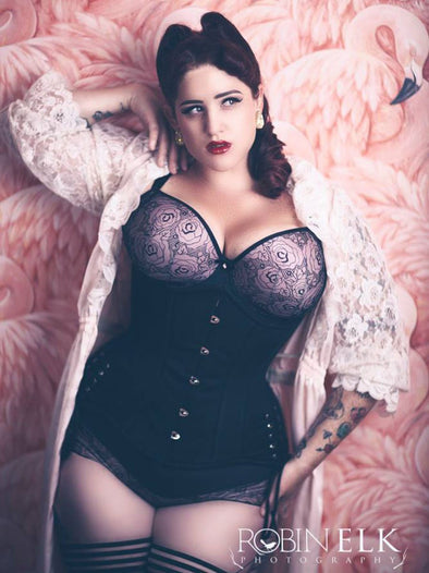 Plus Size Red, White, Gray, Black, And Khaki Shapewear Bustier With Bridal  Brocade Corset Bra Top Slimming Lingerie For Women S 6XL LC5242 From  Bestielady, $9.56