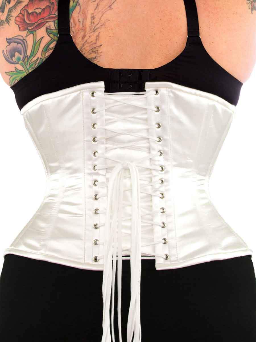 Plus Sized Waist Training Satin Corset Cs 426 Standard Orchard Corset 