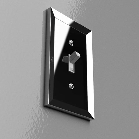 chrome wallplate covers