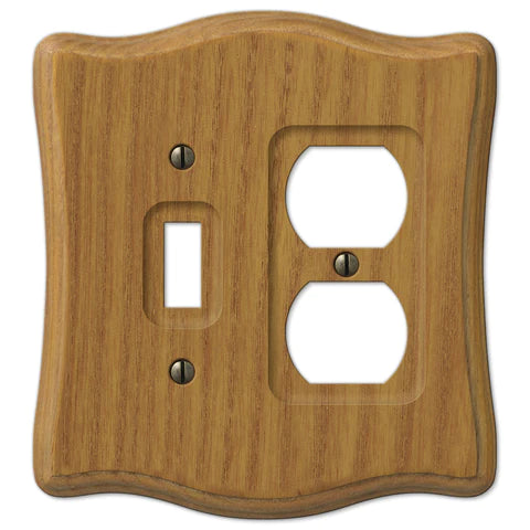 wood light switch plates