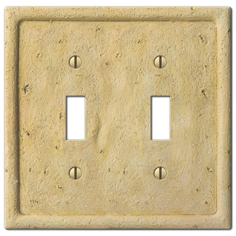 stone wall plate covers 