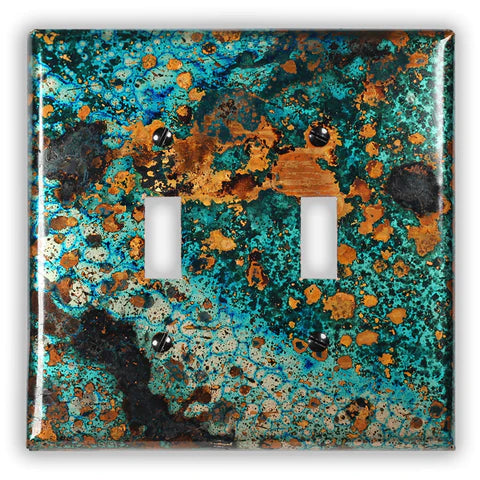 colorful decorative wallplates